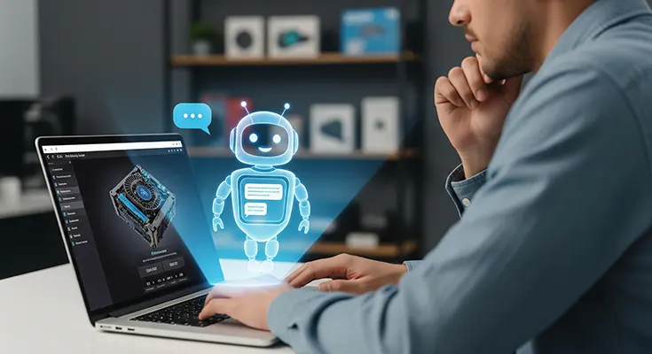 Smart Help at Your Fingertips: The Role of AI Chatbots for Technical Support in Online Computer Stores