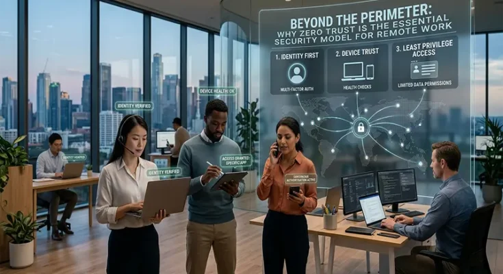 Beyond the Perimeter: Why Zero Trust is the Essential Security Model for Remote Work