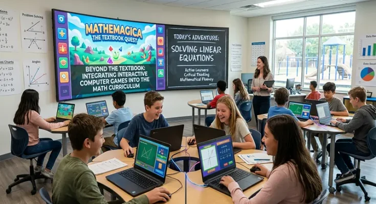 Beyond the Textbook: Integrating Interactive Computer Games into the Middle School Math Curriculum