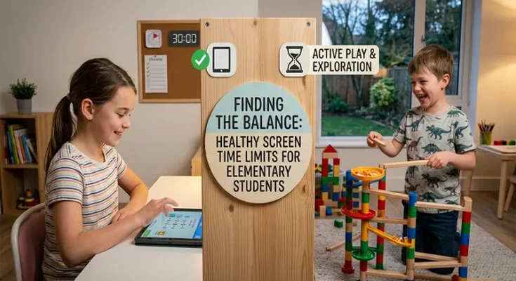 Finding the Balance: Healthy Computer Screen Time Limits for Elementary Students